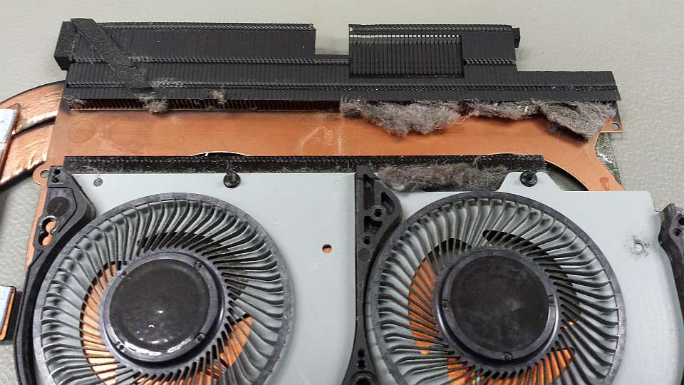 Clogged Heatsink, Example 1