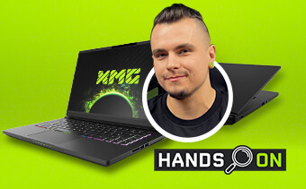 XMG FUSION M22 Hands-On