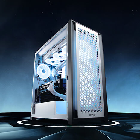 XMG SECTOR X White Gaming-PC
