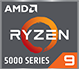 20602961 A AMD Ryzen9 5000Series Badge E RGB 1