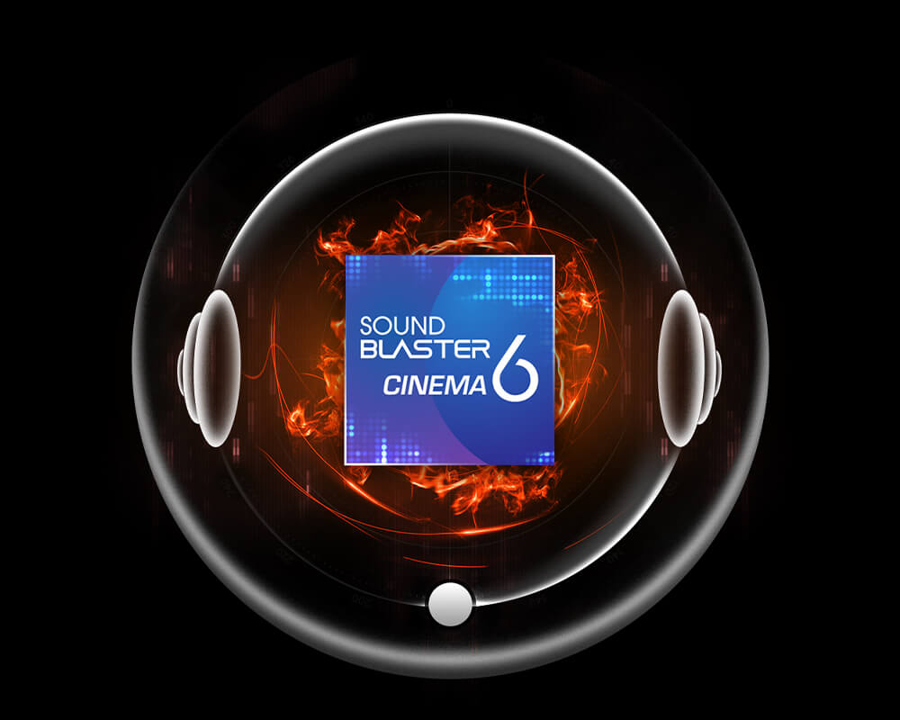 XMG APEX Gaming-Laptop Sound Blaster Cinema 6