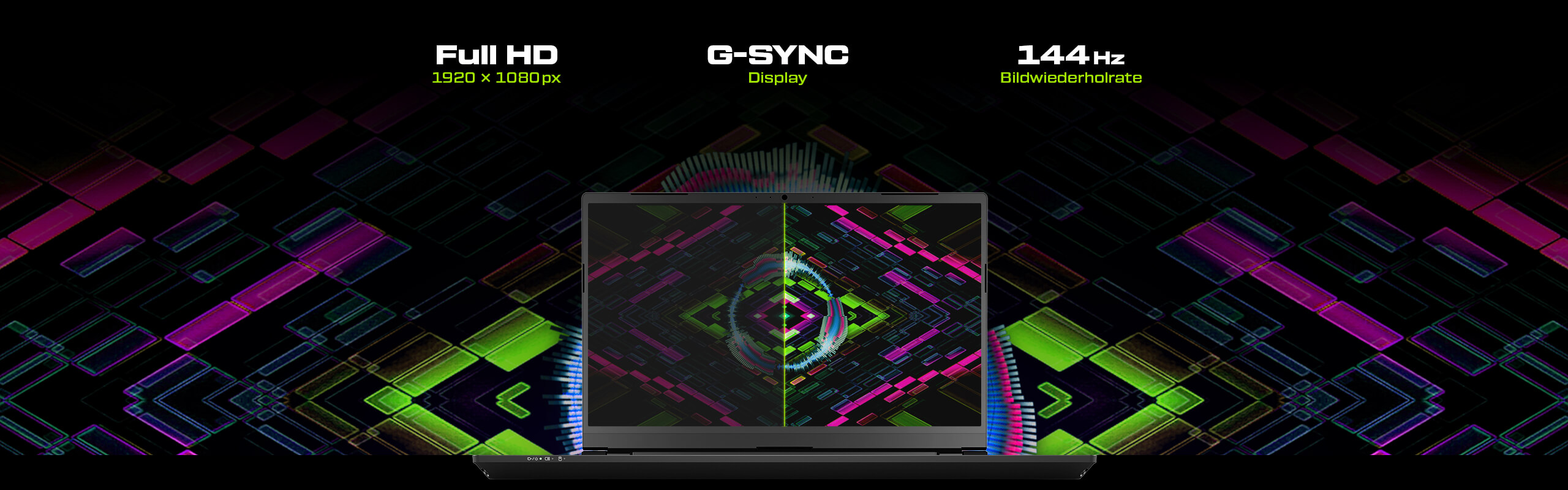 XMG PRO 15 Audio Gaming Laptop 144 Hz Display