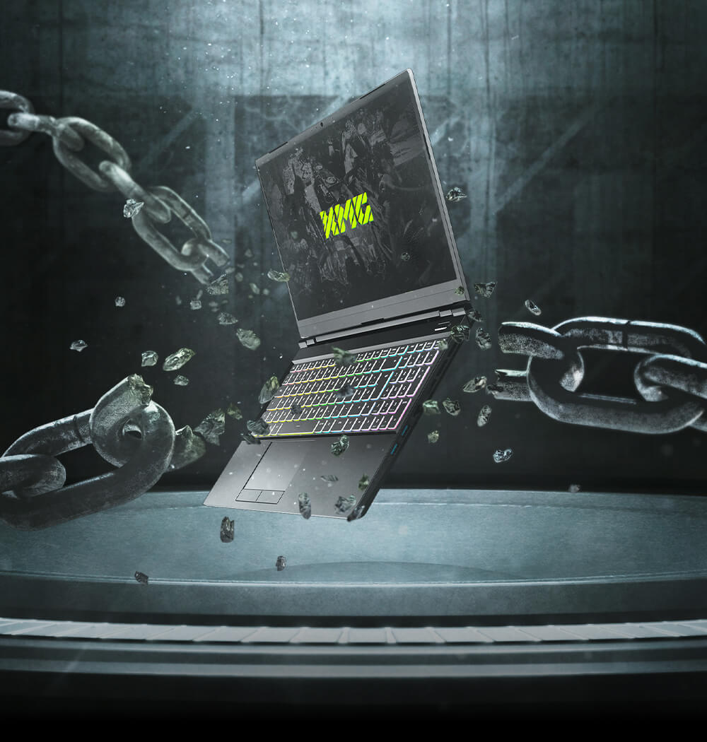 XMG PRO 15 Audio DJ-Laptop Keyvisual