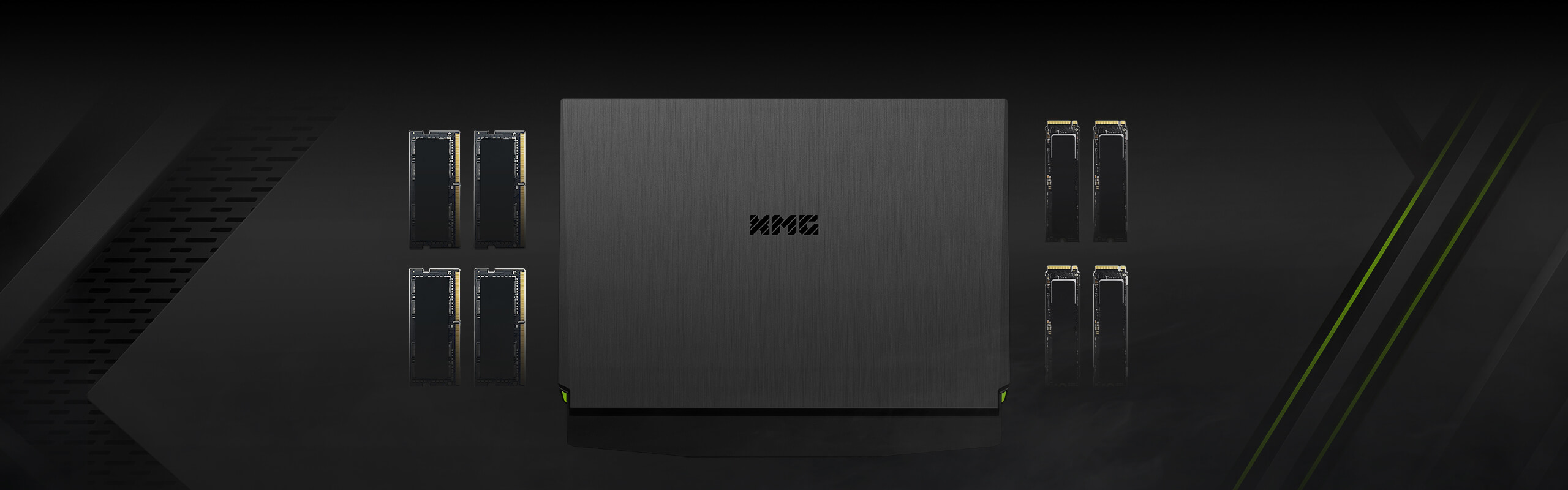 XMG ULTRA 17 Gaming-Laptop Speicher