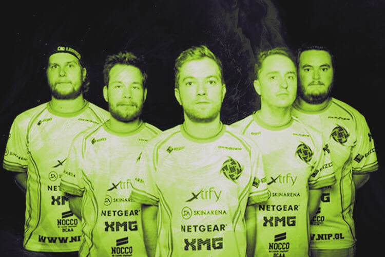 XMG E-Sports History Ninjas in Pyjamas Team