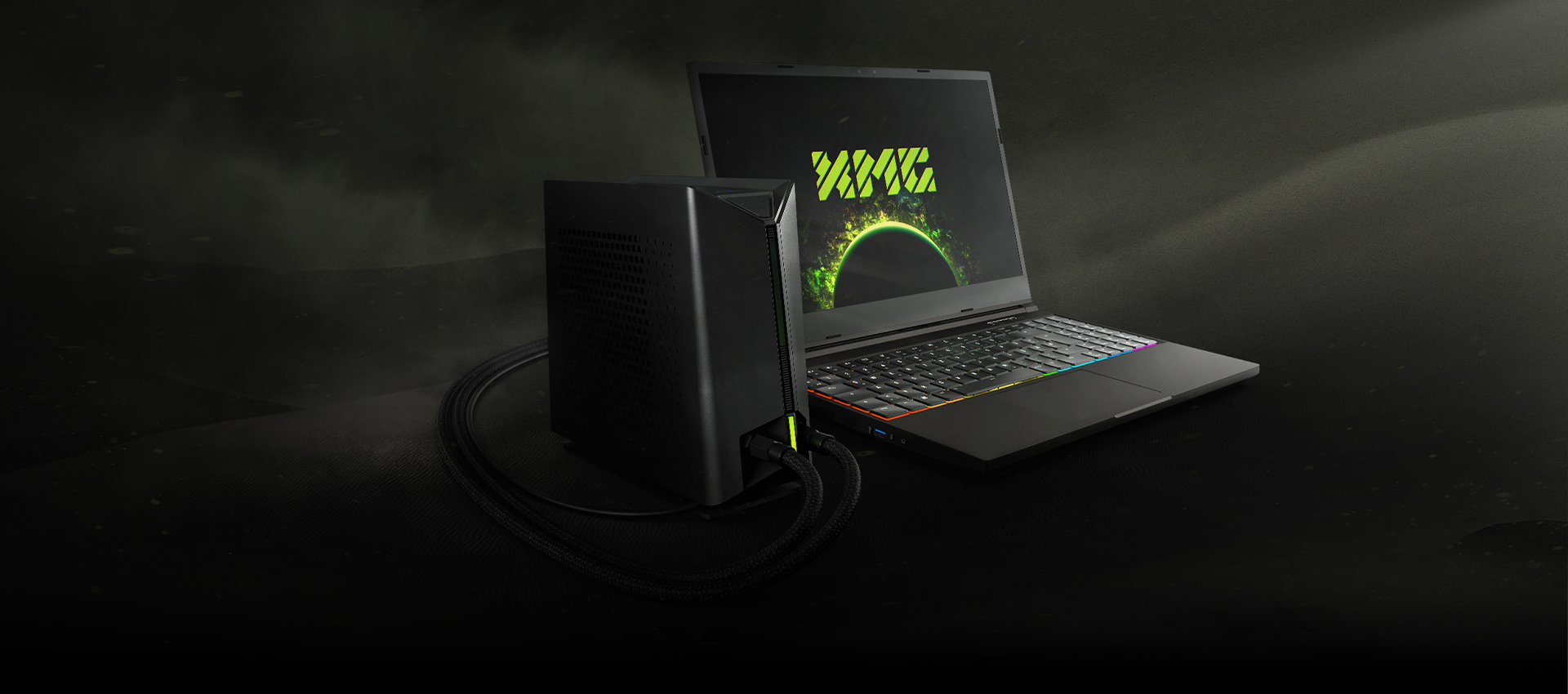 News XMG Oasis external liquid cooling for laptops