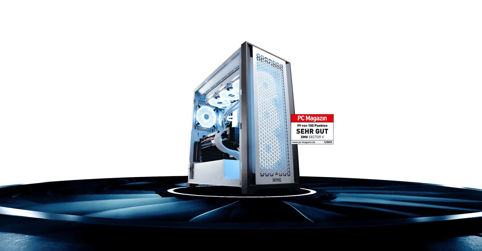 XMG SECTOR X Gaming-PC white
