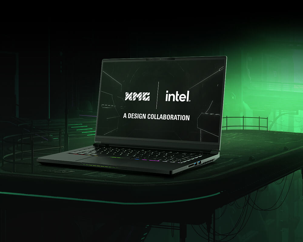 XMG FUSION 15 M22 | Designed with Intel
