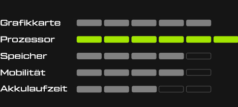 XMG FOCUS Performance Stats