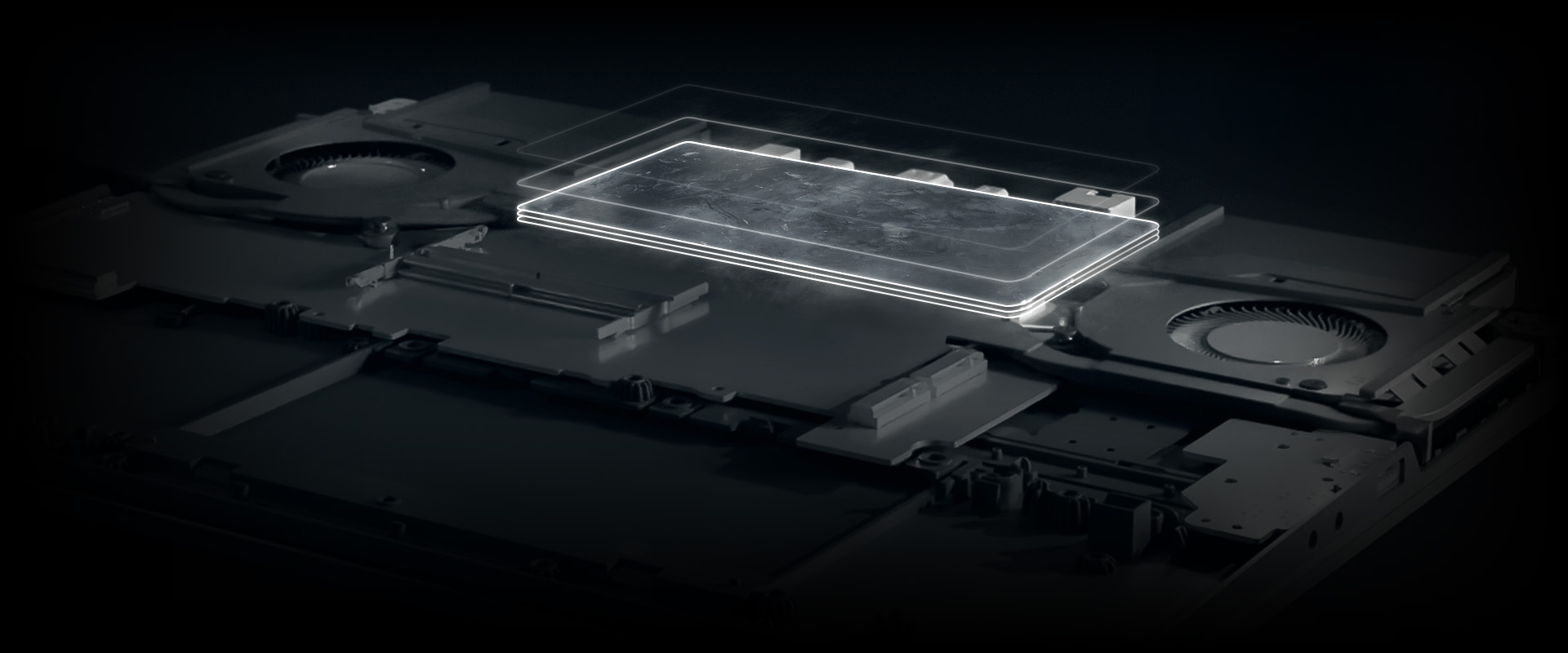 XMG PRO 16 Studio M24 LP Feature 03 Vapor Chamber DESKTOP