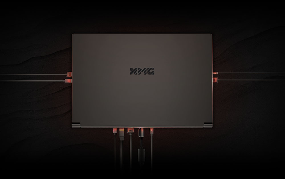 XMG APEX 17 MAX M24 LP Feature 04 Anschluss Mobile