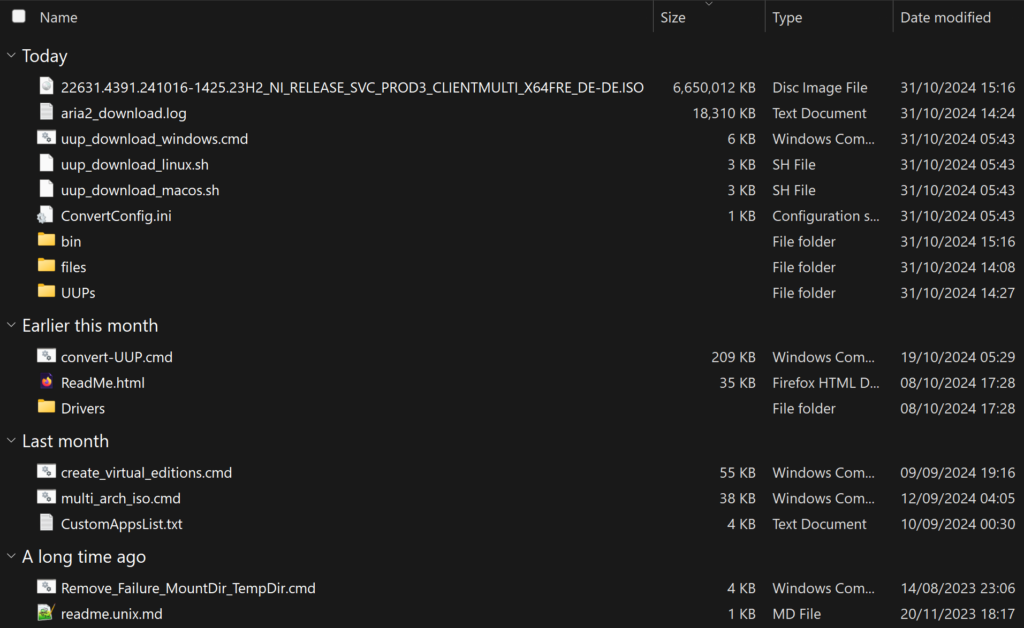 uup dump final iso