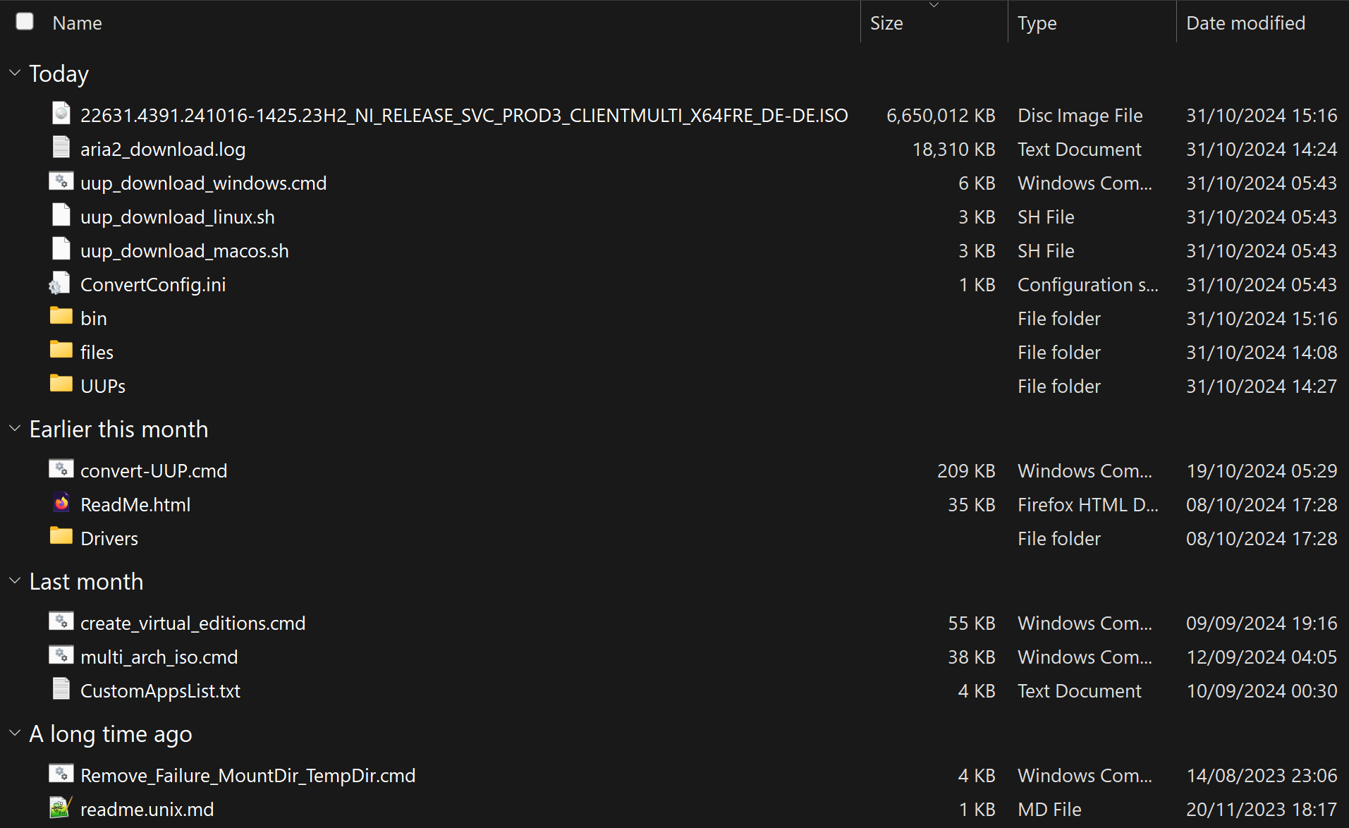 uup dump final iso