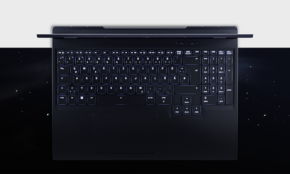 XMG NEO 16 E25 LP Feature 09 Keyboard CC Mobile