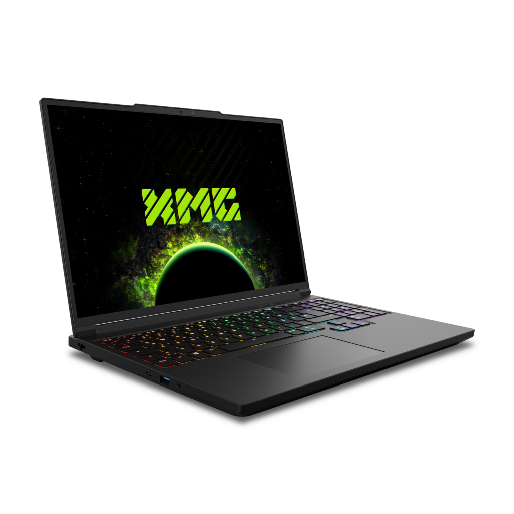 XMG PRO 16 (E25) gaming laptop left
