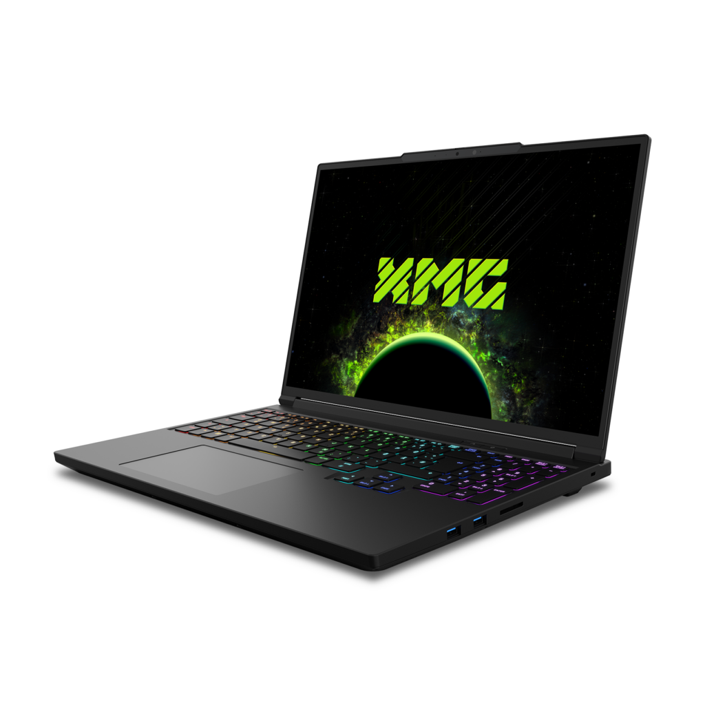 XMG PRO 16 (E25) gaming laptop right