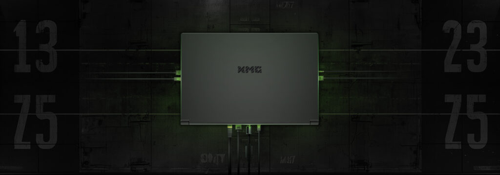 XMG FOCUS 17 (M25) Gaming-Laptop Anschlüsse