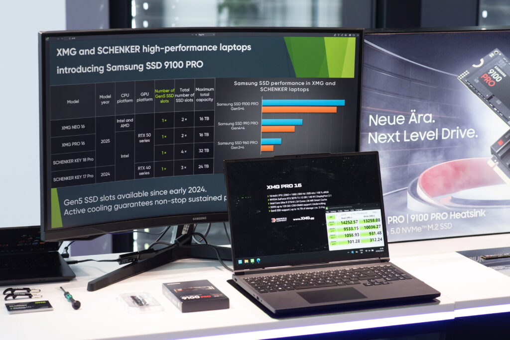 2025 03 25 XMG at Samsung SSD 9100 PRO Launch 1