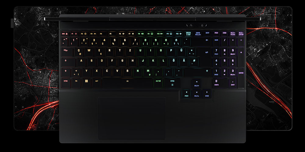XMG CORE 15 M25 LP Feature 08 Keyboard Mobile