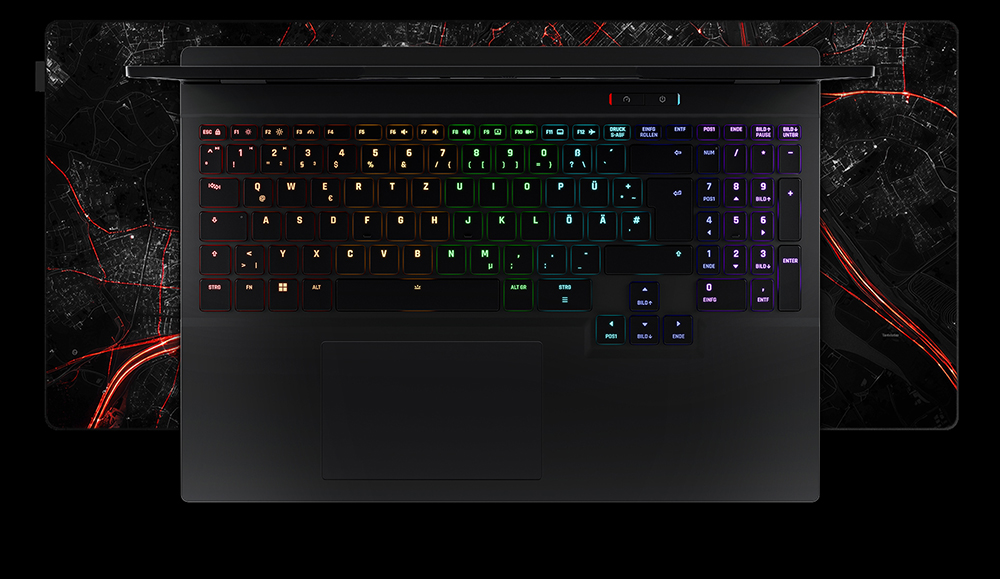 XMG CORE 16 M25 LP Feature 08 Keyboard Mobile