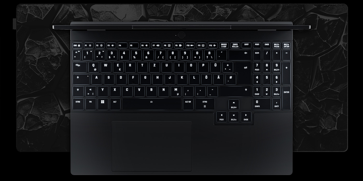 XMG EVO 15 E25 M25 LP Feature 06 Display Desktop Kopie