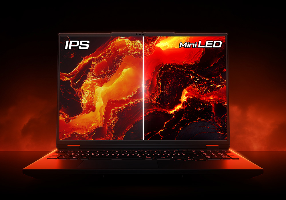 XMG APEX 16 MAX M25 LP Feature 03 Display Mobile