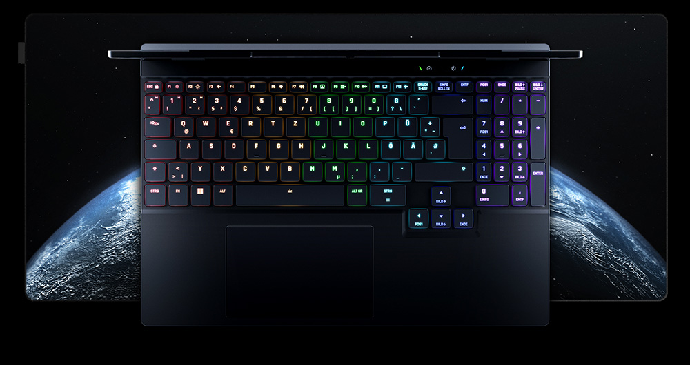 XMG FUSION 15 L25 LP Feature 09 Keyboard Mobile
