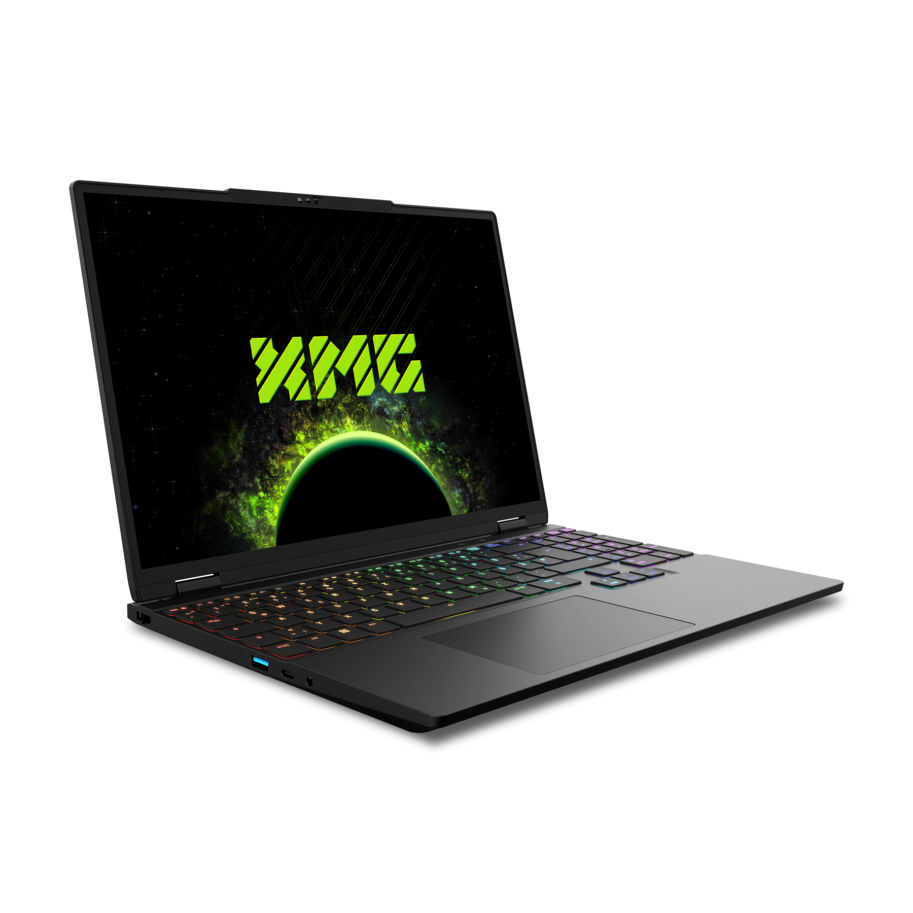XMG FUSION 15 (L25) gaming laptop left