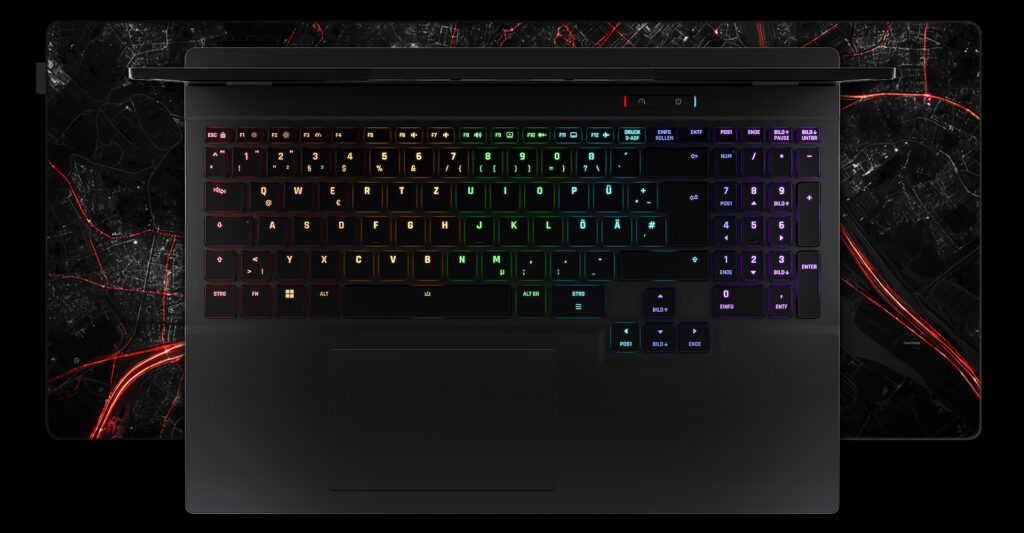 XMG CORE 16 VE (M25) keyboard