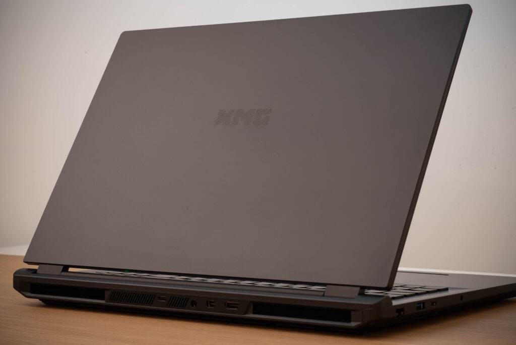XMG PRO 18 Gaming Laptop (rear)