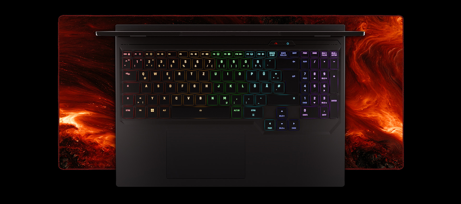XMG APEX 16 M26 LP Feature 06 Keyboard Desktop 1
