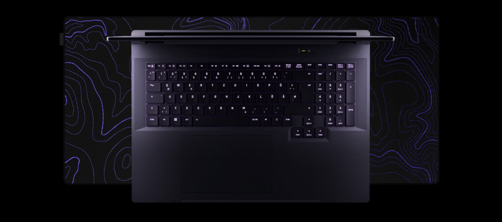 XMG PRO 18 (M26) Gaming-Laptop Tastatur